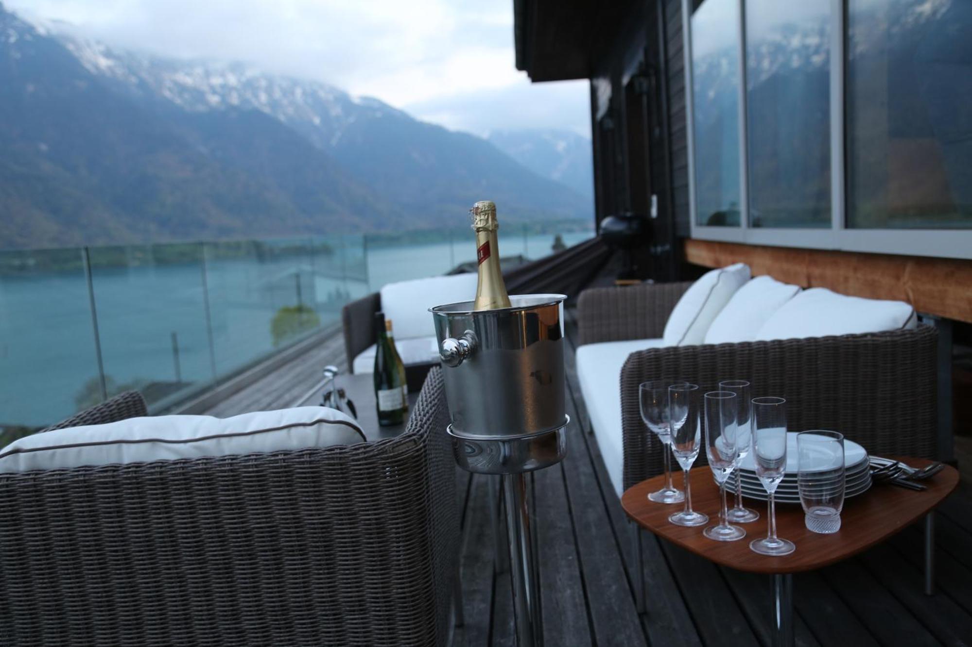 Hotel Lakeview bei Interlaken Niederried bei Interlaken Exterior foto